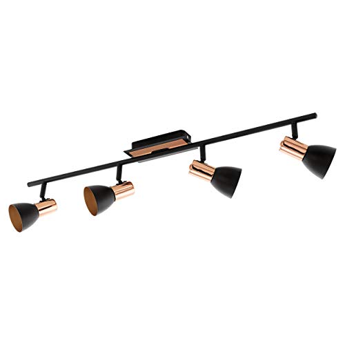 Foco de Teto EGLO BARNHAM | Gu10 | 1 x 6 W - Aço inoxidável EGLO - Luminárias de teto - gu10, 1 x 6 w, aço inoxidável