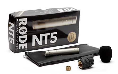 Microfone RODE NT5-S Instrumento Preto Rode - Microfones - microfone, instrumento, preto