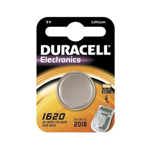 Bateria Duracell 3V Lithium Button Cell Duracell - Baterias de uso geral - litio, botão, 3V, prateado