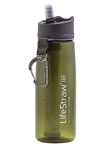 Garrafa de Água com Filtro LIFESTRAW 2 Etapas Lifestraw - Garrafas de engarrafamento - filtro, 2 etapas, bacterias, protozoos, microplásticos