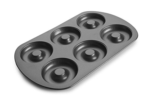 Forma para Bolo de Farofa e Amendoim IBIILI 827300 IBILI - Formas de cozinha - forma, antiaderentes, 6 cavidades, 8 cm, recetário