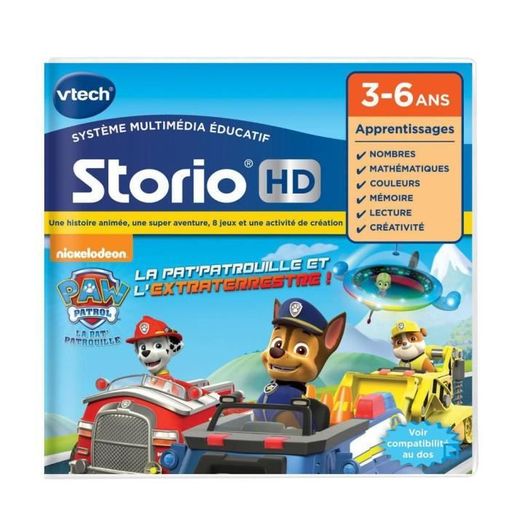 Jogo Didático VTECH Storio La Pat' Patrouille (Idade Mínima Recomendada: 3 anos) VTech - Software de computador - 