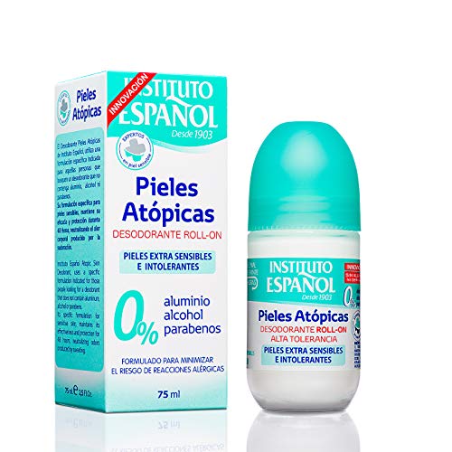 Desodorizante INSTITUTO ESPAÑOL Roll-On Atópica e Sensível (75 ml) Instituto Español - Desodorizantes e antitranspirantes - atopica, sensível, 75 ml, sem álcool