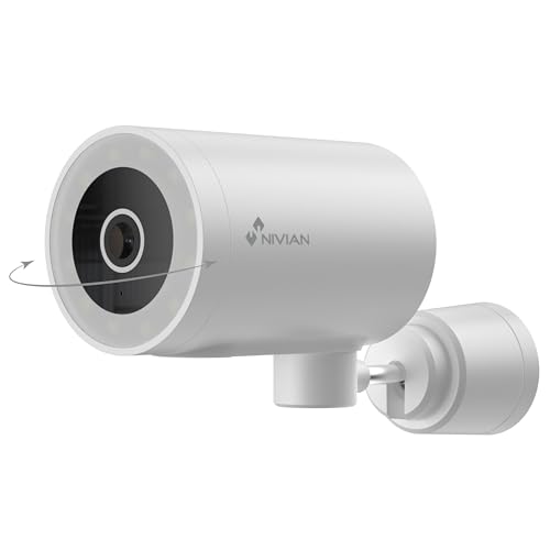 Câmara de Vigilância NIVIAN Bullet Motorizada Wifi (Full HD - 2560x1440) Nivian - Câmeras de vigilância - full hd, wifi, motorizada