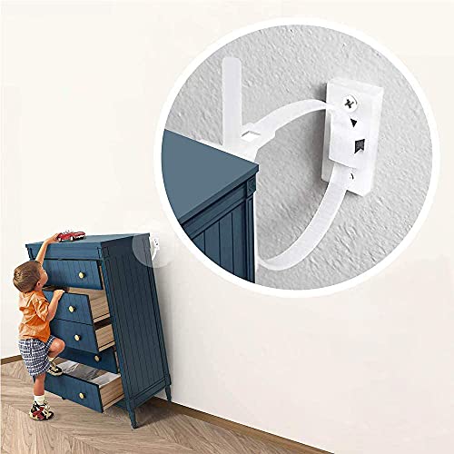 Kit de segurança para crianças fixação em nylon 12 peças FIBOUND - Móveis para bebês e crianças pequenas - segurança, fixação, nylon, 12 peças