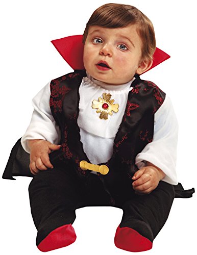 Fato Unisexo VIVING COSTUMES Bebé Dracula Vermelho (Tam: 7 a 12 meses) My Other Me - Fantasias - unisex, bebé, 7-12 meses, confortável