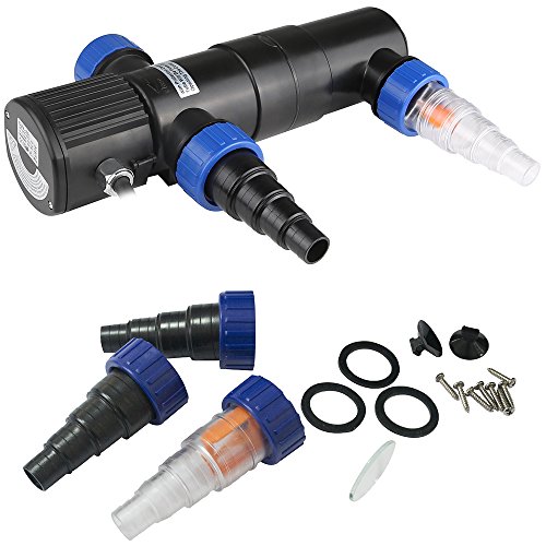 Filtro de Água para Peixes GARDEBRUK Clarificador (12.000 L) Gardebruk - Acessórios para fontes e lagos - 12000 l, clarificador, preto branco, plástico PE