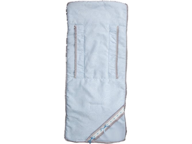 Almofada para Cadeira de Passeio BABYLINE Azul Babyline - Forros e sacos de transporte para bebês - algodão, 3 cm, 56x56 cm, lavável