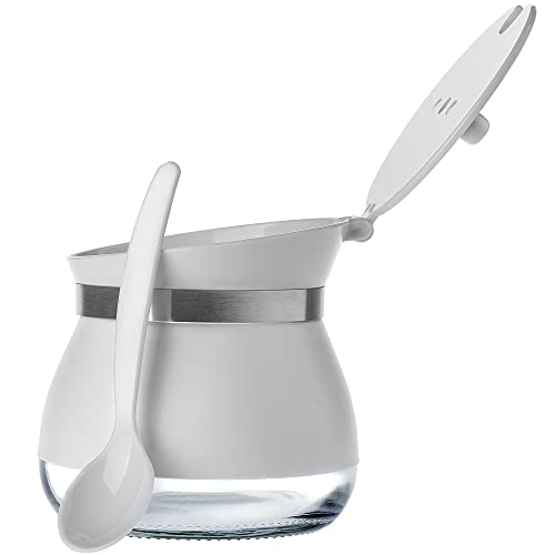 Suporte para Sal e Pimenta KADAX Branco KADAX - Açucareiros e leiteiras - suporte, sal, pimenta, branco