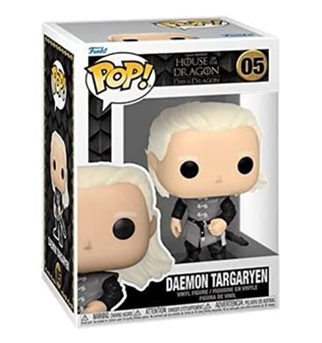 Figura FUNKO POP! House Of The Dragon - Daenerys Targaryen #5 Funko - Brinquedos - figura, funko pop, house of the dragon, daenerys targaryen, pvc, 9 cm