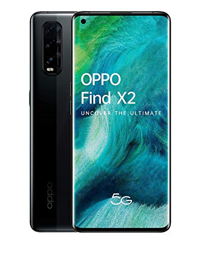 Smartphone OPPO Find X2 5G (6.7'' - 12 GB - 256 GB - Preto) Oppo - Telemóveis - 6.7 polegadas, 12 GB RAM, 256 GB memória, android 10.0