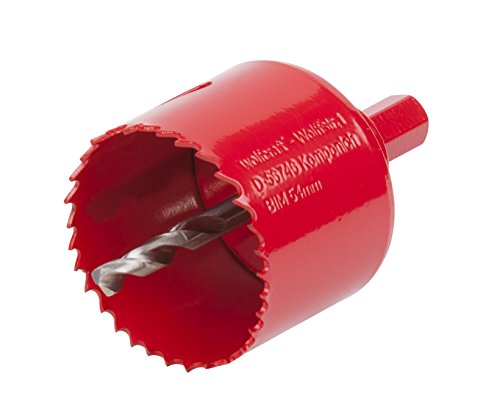 wolfcraft GmbH 5472000 serra-copo para berbequim Chave de fendas sem fios 1 peça(s) Wolfcraft - Acessórios para brocas e parafusadeiras - bimetal, chave de fendas sem fios, 5,4 cm, aço rápido