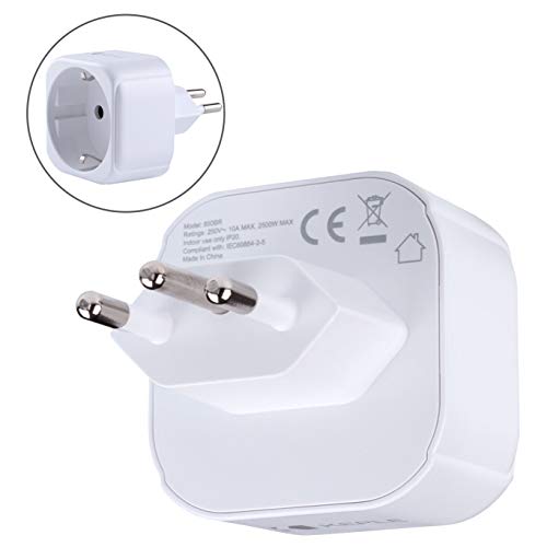 Adaptador de Viagem BRAZIL TYPE N TO A EUROPEAN Keple - Inversores de energia - adaptador, viagem, brasil, europeu, tomada N