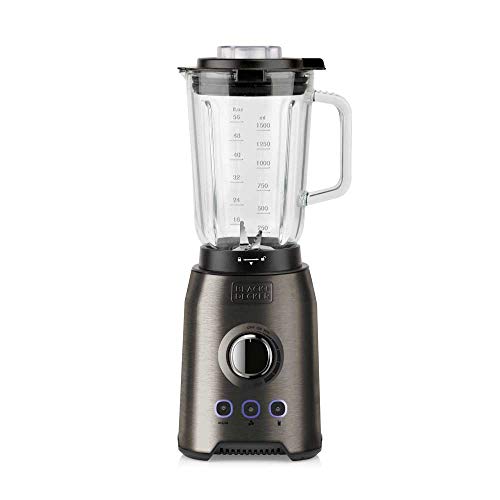 Liquidificadora BLACK & DECKER BXJB1200E BLACK + DECKER - Batedeiras e liquidificadores - 1,5 L, preto, inox, 2 velocidades