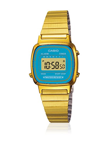 Relógio Casio La-670Wga-1Ee Preto Dourado (Relógios) Casio - Relógios - preto, dourado, cuarzo, resistente