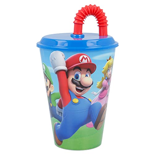 Garrafa para Bebidas SUPER MARIO Bros. (430 ml) SUPER MARIO - Garrafas de água - 430 ml, plástico, super mario