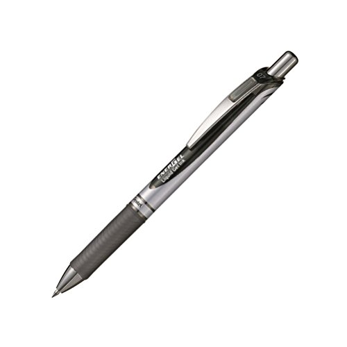 Esferográfica Pentel Energel Retrátil Preto Pentel - Canetas - retrátil, preto, suave, fluida