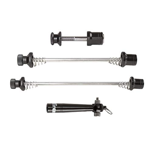 Tranz X Quick Release Set 100 Mm (Recondicionado Como Novo) TranzX - Peças de roda de bicicleta - conjunto, parafusos, acessórios, chave especial, proteção contra roubo