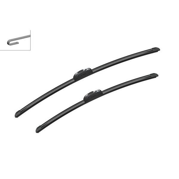 Conjunto de 2 Escovas Limpa-Para-Brisas Bosch AR655S Bosch - Peças e acessórios para janelas de veículos automotores - automático, preto, amarelo