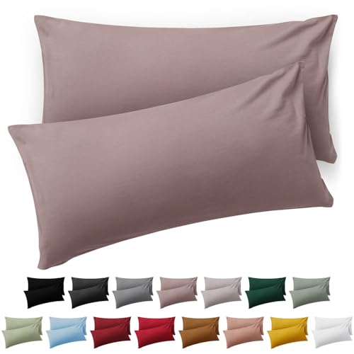 Capa de Almofada BLUMTAL (Bege - 50 x 80 cm) Everbrent - Peças de reposição para telemóveis - poliéster, microfibra, lavável, 50 x 80 cm