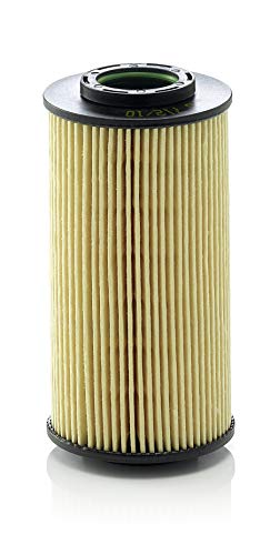 Conjunto de filtros de óleo e junta MANN FILTER Hu 712/10 MANN FILTER - Circulação de óleo do motor do veículo - filtro, plástico, preto, 100 mm