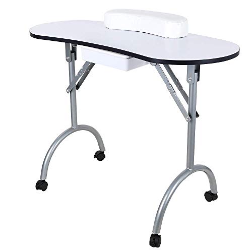 Mesa de manicure TLOVENDO 8.606 | Branco T-LoVendo - Manuseio de materiais - mesa, manicure, branco