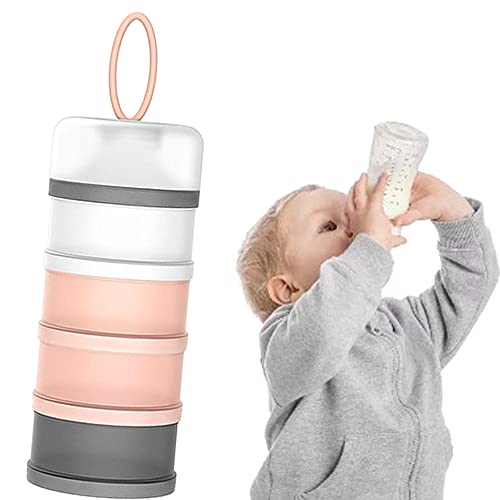 Dispensador de Leite em Pó Infantil Portátil DXIA XZ - Móveis para bebês e crianças pequenas - polipropileno, não BPA, portátil, resistente à corrosão