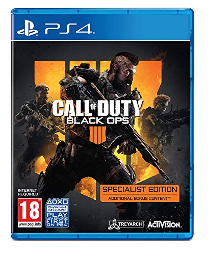 Jogo Ps4 Call Of Duty: Black Ops 4: Specialist Edition (M18 - Fps) ACTIVISION BLIZZARD - Software de jogos de vídeo - fps, m18, treynarch, treyarch