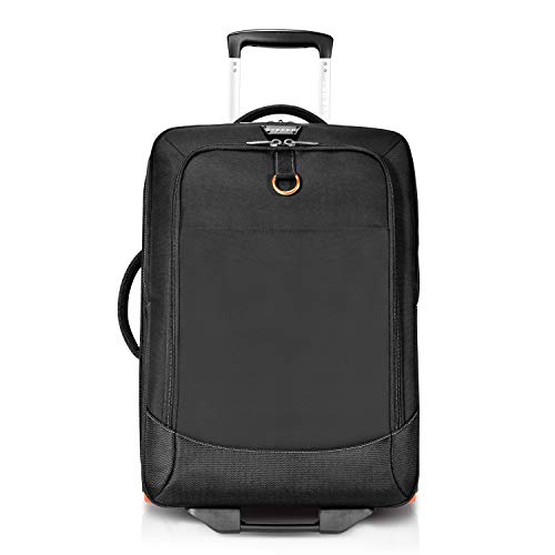 Mala EVERKI Titan (Universal - 18.4'' - Preto) Everki - Pastas - proteção alta densidade, compartimento interior, base reforçada, alças acolchoadas