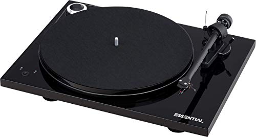 Gira-Discos PRO-JECT Essential 3 SB Preto PRO-JECT - Gira-discos e leitores de vinil - manual, 33-45 rpm, ergonômico, robusto