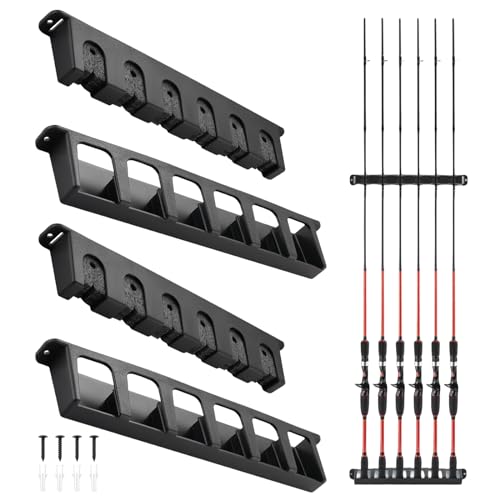Suporte de Parede para Varas de Pesca FISHING FIX Nizirioo - Prateleiras industriais - suporte de parede, varas de pesca, armazenamento