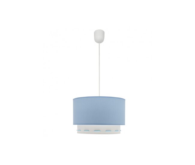 Candeeiro de teto FABRILAMP Trazos (E27 - 1 x 60 W - Azul) FABRILAMP  - Luminárias de teto - e27, 60 W, metal, azul