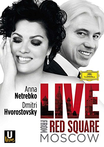 DVD Anna Netrebko & Dmitri Hvorostovsky - Live From The Red Square Moscow (Edição em Espanhol) Deutsche Grammophon - Dvds de filmes e programas de televisão - dvd, anna netrebko, dmitri hvorostovsky, red square moscow