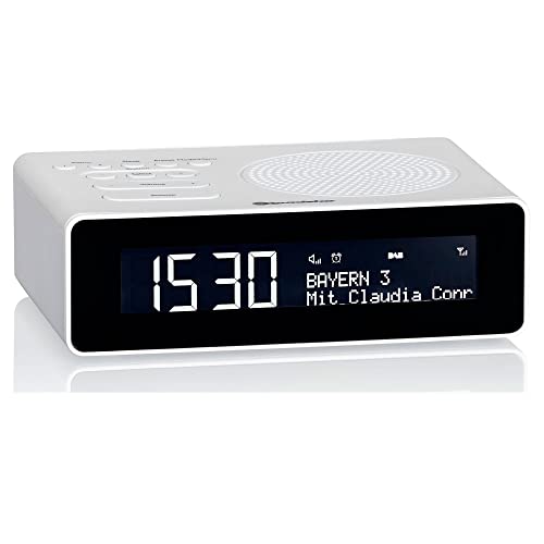 Rádio Despertador Digital ROADSTAR CLR-290D+/WH Roadstar - Áudio - digital, despertador, rádio