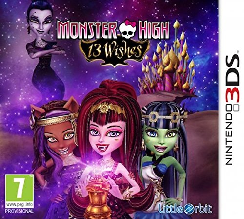 Jogo de consola Nintendo 3DS Monster High: 13 Monstruos Deseos (Espanhol) Nintendo - Software de jogos de vídeo - nintendo 3ds, monster high, jogo de consola