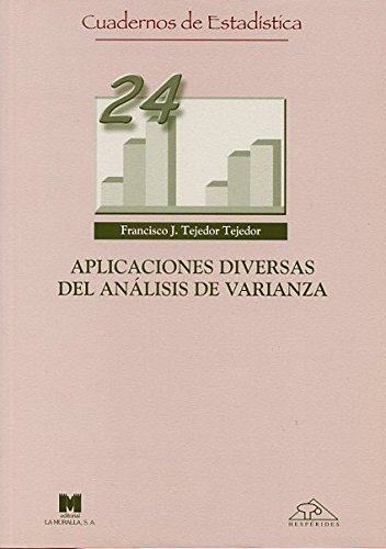 Livro Aplicaciones Diversas Del Análisis De Varianza de María José Martínez García LA MURALLA - Livros - livro, análise de variação, aplicações