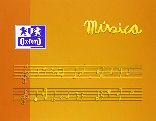 Oxford Bloc Music A5 Apagado 10 Folhas 4Mm Pentagrama Oxford - Cadernos e bloco de notas - apagável, 10 folhas, 4mm, pentagrama