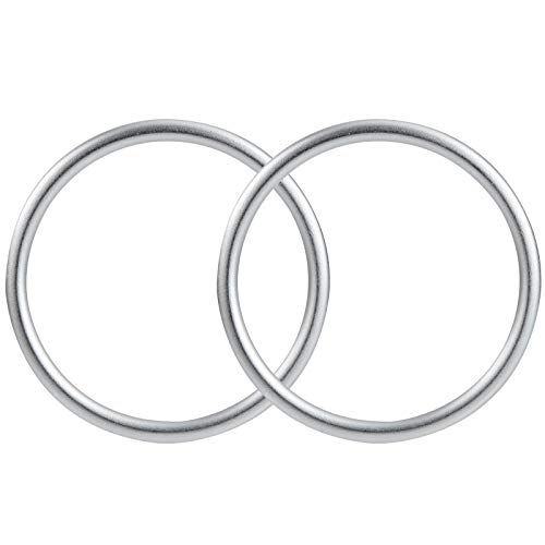 Anéis de Porta-Bebês SLING (Prateado - Alumínio) MengH-SHOP - Móveis para bebês e crianças pequenas - porta bebés, prateado, alumínio