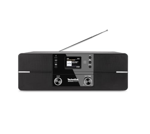 Rádio TECHNISAT Digitradio 371 CD BT (Preto - Digital - FM/AM/DAB - Bateria) TechniSat - Reprodutores de áudio e gravadores - dab+, cd, bluetooth, usb, aux