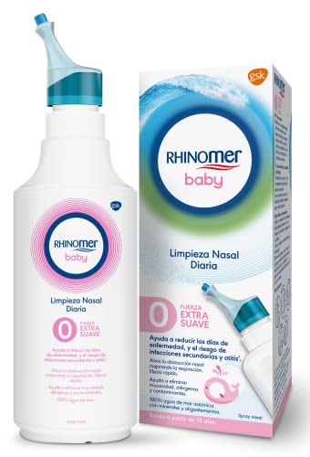 Spray nasal para bebé RINOMER Spray nasal 100% agua marina para bebês Rhinomer - Antissépticos e produtos de limpeza - bebé, congestão nasal, natural, 100% água marina