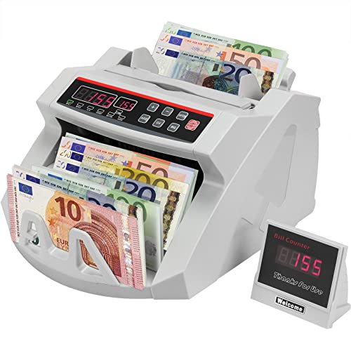 Contador de Notas Falsas OIDEA Uv M G Branco OIdFe - Contadores de moedas e notas - contador, notas falsas, uv m g