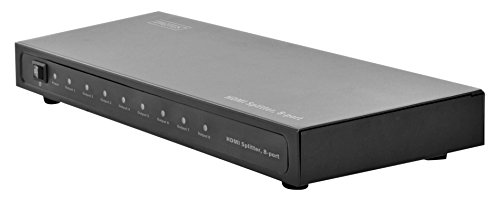 Multiplicador de Vídeo DIGITUS DS-43302 em Preto Digitus - Divisores e comutadores de áudio e vídeo - hdmi, 1920x1200, 3D, preto