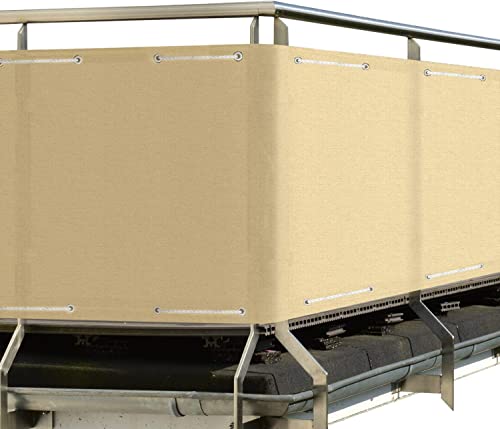 Toldo de Balcão SOL ROYAL Privacidade (90x300 cm) sellvin AG - Capas para móveis de exterior - 90x300 cm, polietileno hdpe, resistente ao vento, proteção UV