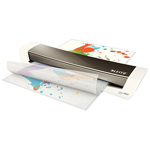 Plastificadora LEITZ iLAM Home Office A3 Leitz - Plastificadoras - compacta, elegante, 80-125 micras, kit gratuito