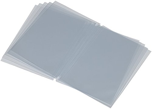 Conjunto de 10 Capas para Menu SECURIT A4 (29,7x21cm) SECURIT - Porta-contas - conjunto, capas, menu, a4, polipropileno, armazenamento