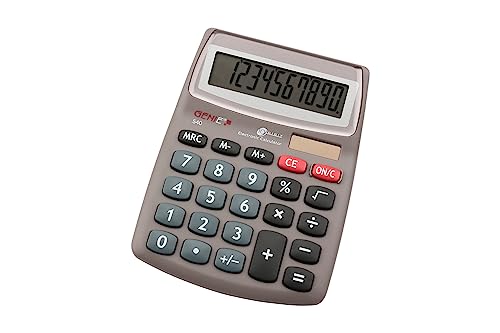 Calculadora GENIE 540 (Branco - LED - 12/24) GENIE - Calculadoras - branco, led, 12/24