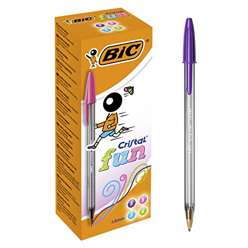 Esferográfica BIC Cristal Large Multicor (20 Unidades) BIC - Canetas - multicor, 20 unidades, larga