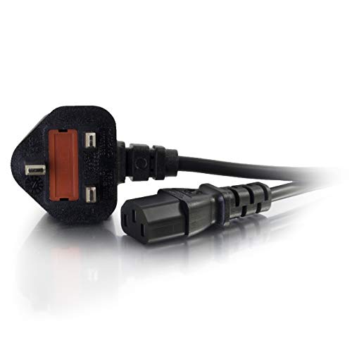 Cabo de Alimentação C2G (BS 1363 - C13 - 5 m) C2G - Fios e cabos elétricos - universal, 18 m, computador portátil, extensão