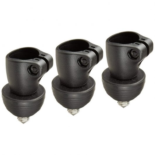 Manfrotto Spikes/Rubber Feet para Tripés Manfrotto - Espalhadores de tripé - pés reversíveis, borracha, extremamente estáveis