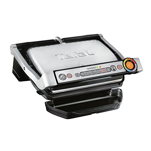 Grelhador Tefal OptiGrill GC712D12 | Aço inoxidável Tefal - Torradeiras e grelhadores - aço inoxidável, optigrill
